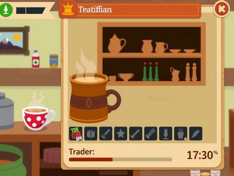Chai King Victory gameplay screenshot showing tea preparation